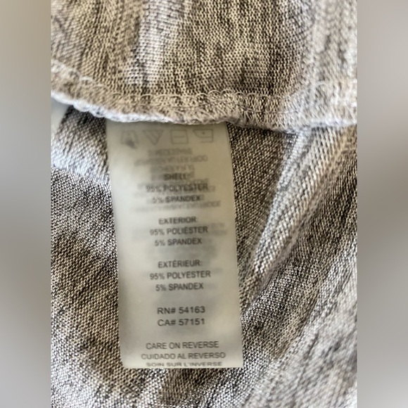 CALVIN KLEIN - Silver Draped Jacket - Size S - Picture 9 of 9